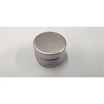 Zátka, víčko SPIRIT se závitem, plech, stříbrná