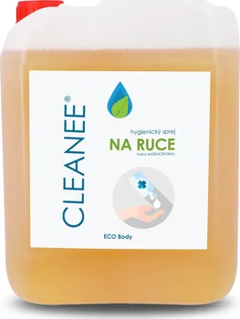 Dezinfekce CLEANEE Eco Body hygienický sprej na ruce náhradní náplň 5 l