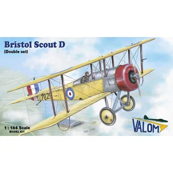 Plastikový model 1/144 Bristol Scout D (Double set)