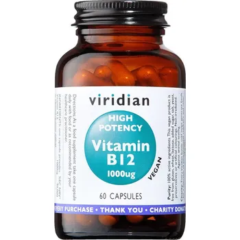 viridian High Potency Vitamin B12 1000 ug 60 cps.