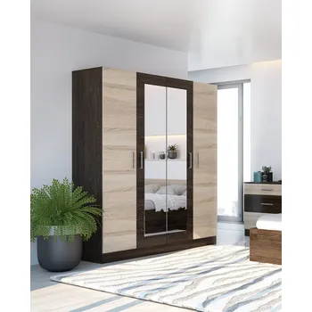 Šatní skříň Mikayla Lesí dub canterbury/dub sonoma