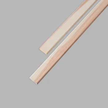 Plochá Lišta Hladká Borová 5x40 mm