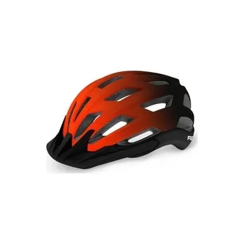 Cyklistická přilba R2 helma Explorer matná oranžová-černá, vel. M