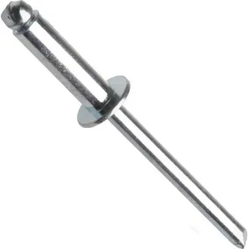 Nýt Trhací nýt s plochou hlavou al/st bílý r-9010 3.2x8