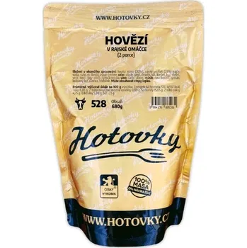 Hotové jídlo Hovězí v rajské omáčce (2 porce)