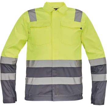 pracovní bunda Cerva VALENCIA HV Pracovní bunda žluto / šedá 60 0351001094060