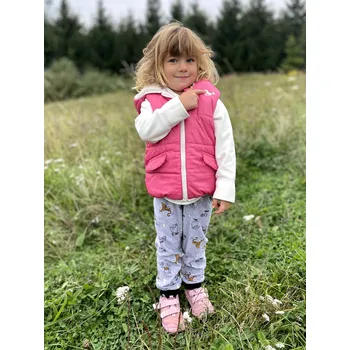 Tepláčky dětské zateplené medvídek Pú Velikost: 86/92