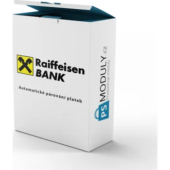 PrestaShop modul Raiffeisenbank - automatické párování plateb