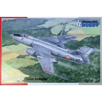Plastikový model 1/72 Vautour IIB 'French Jet Bomber' (4x camo)