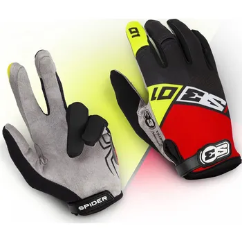 Moto rukavice S3 parts Rukavice S3 Spider Černá 2XL