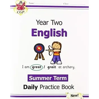 Anglický jazyk New KS1 English Daily Practice Book: Year 2 - Summer Term - CGP Books