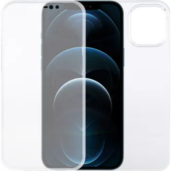 Dvoudílné pouzdro na přední i zadní stranu pro iPhone 12 Pro Max - čiré