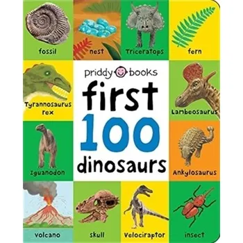 První čtění First 100 Dinosaurs - PRIDDY BOOKS