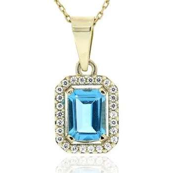 Přívěsek Zlatnictví U Kostela Zlatý přívěsek s přírodním topazem 791Mž 604166296