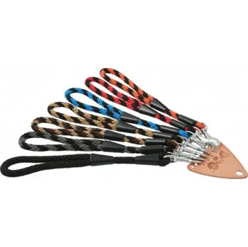 Vodítko pro psa Dog Trace Vodítko ucho syntetické lano spirála 14x35cm - doprodej šedá