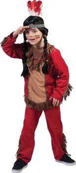 Karnevalový kostým Funny Fashion Dětský kostým Indián Powhatan 164