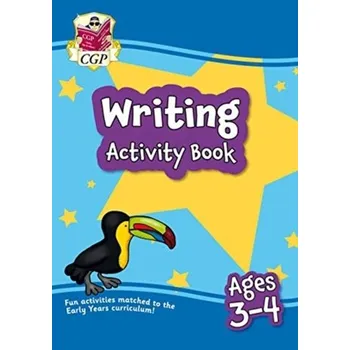 Cizí jazyk New Writing Home Learning Activity Book for Ages 3-4 - CGP Books