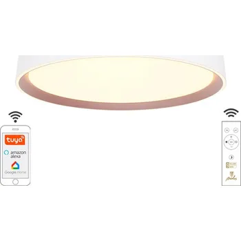 Ledshopik Stropní LED svítidlo s ovladačem NEO-2 | Bílé | 48W | 50cm | CCT 2700-6500K | TUYA | WIFI+BT |