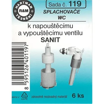Hartman Sada těsnění č.119