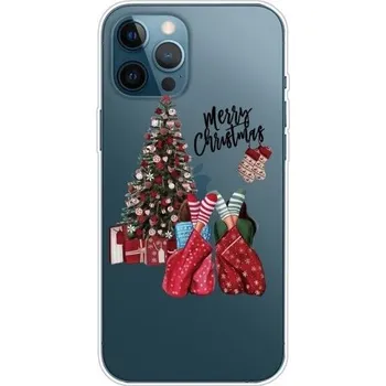Pouzdro na mobilní telefon Transparentní kryt z měkkého plastu pro iPhone 13 Pro - u stromku v pyžamu