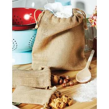 Dárková taška Jutový pytlíček se stahovací šňůrkou W415 (Jute Stuff Bag )