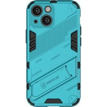 Pouzdro na mobilní telefon Odolný ochranný kryt se stojánkem pro iPhone 13 - modrý
