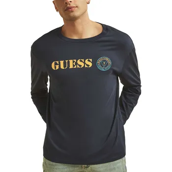 GUESS pánské tričko s dlouhý rukávem Originals L