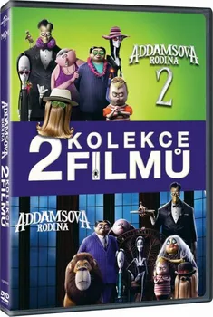 DVD film DVD Addamsova rodina 1-2 Kolekce (2019, 2021)