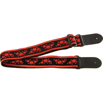 Kytarový popruh Ovation Kytarový popruh Signature NylonRuby Red 25309