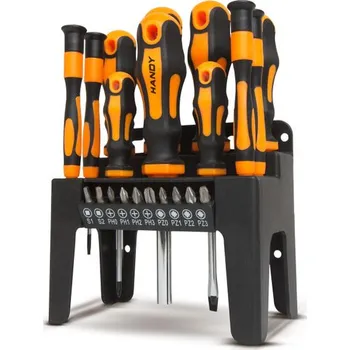 Šroubovák Sada šroubováků s držákem - 22 ks