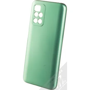 Pouzdro na mobilní telefon 1Mcz Metallic TPU ochranný kryt pro Xiaomi Redmi 10 zelená (green)