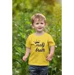 Chlapecké tričko Malý bratr Barva: Žlutá, Velikost: 110