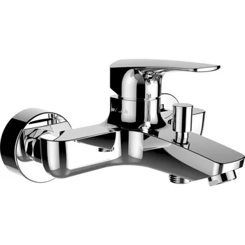 Vodovodní baterie Laufen Laurin vanová nástěnná baterie, bez sprchového příslušenství, chrom H3212070044001