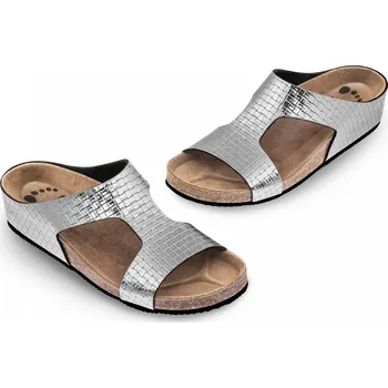 Dámská zdravotní obuv Obuv zdravotní FORcare 304023 stříbrná Velikost: 41