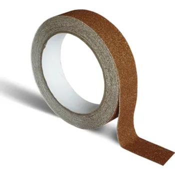 Lepicí páska Protiskluzová páska 25mm samolepící hnědá 5m x 25mm