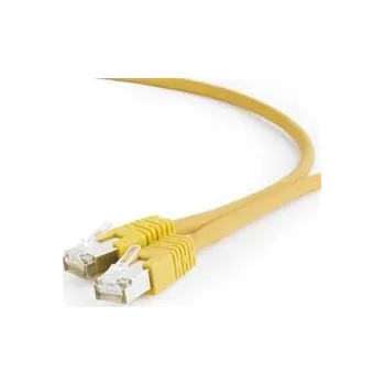 Počítačové příslušenství Gembird PP6A-LSZHCU-Y-2M patch, S/FTP Cat. 6A LSZH, 2m, žlutý Gembird patch kabel S/FTP Cat. 6A LSZH, 2 m, žlutý