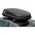 Střešní box AMOS Travelpack 400 pravé černý lesklý