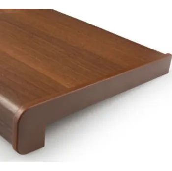 Parapet Vnitřní dřevotřískové parapety - tmavý dub Hloubka: 150