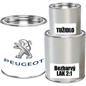Autolak Barva pod lak 1K PEUGEOT SADA - barva, 2K lak + tužidlo, ředidlo - 1 ks