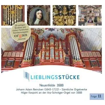 Zahraniční hudba CD Johann Adam Reincken: Lieblingsstücke Folge 11 - Neuenfelde 1688 2023