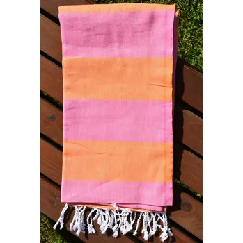 Peshtemal osuška Marmaris Růžová - Oranžová