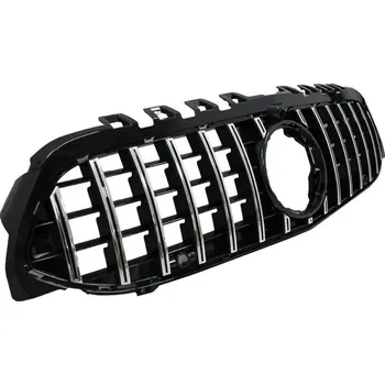 Kapota PROTEC Přední maska Mercedes W177 A-Class od 2018- černá chromová, s kamerou