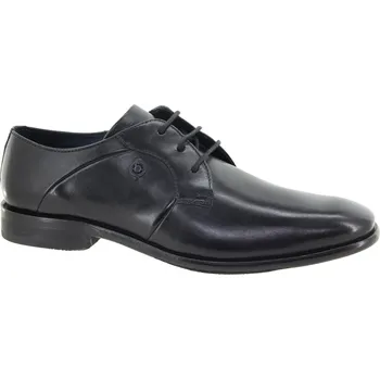 Pánské polobotky BUGATTI Pánské kožené černé polobotky 311-A5Q06-1000-1000-247 Velikost 43