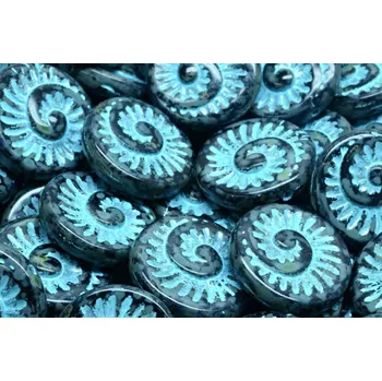 Korálek Korálky Fossil Shell č.3810 (18x18mm)