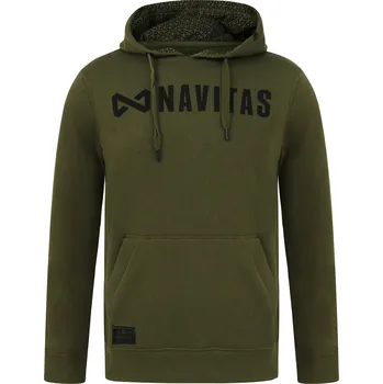 Rybářské oblečení Navitas Mikina CORE Hoody Green Varianta: XL
