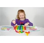 Dětská mozaika dřevěná, barevná - HESS
