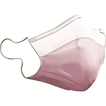 rouška Ústenky operační SafeMask Sofskin, fog-free 4 vrstvé s gumičkou, růžové, 50 ks