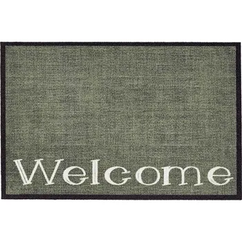 Rohožka Vnitřní čistící vstupní rohož FLOMA Mondial Welcome - 50 x 75 x 0,5 cm