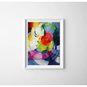 Plakát Plakát Plakát František Kupka Disky Newton Studie pro fugu ve dvou barvách