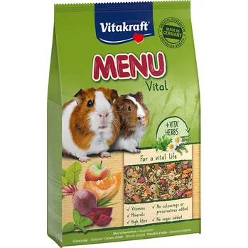 Krmivo pro hlodavce 2x5kg Vitakraft Menü Vital pro morčata
